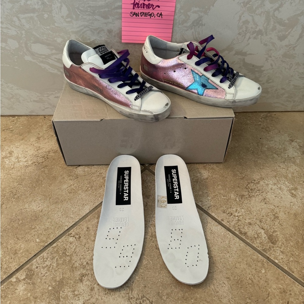 Limited Edition (62 out of 80) Golden Goose Superstar.